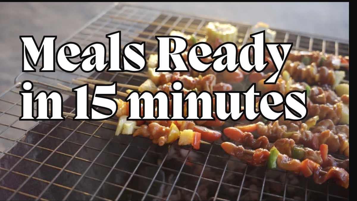 meals ready in 15 minutes