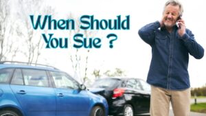 sue after a car accident