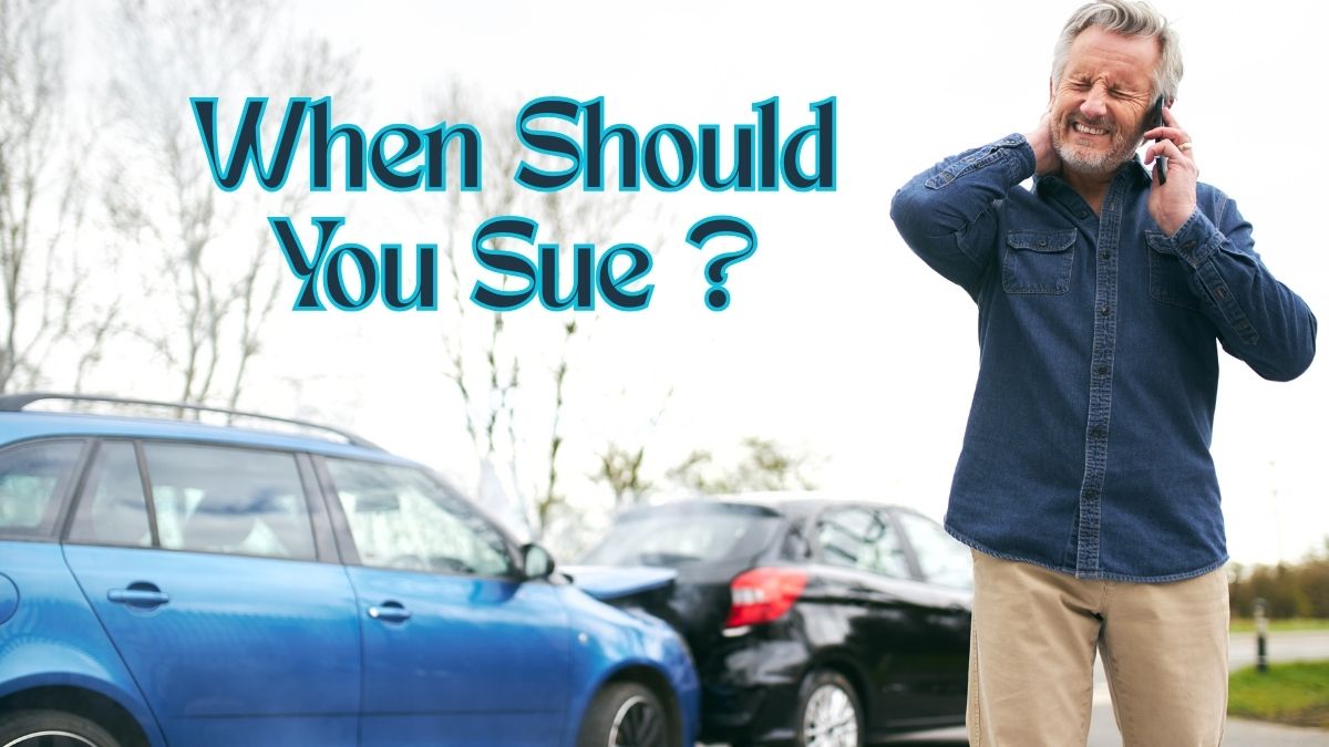 sue after a car accident