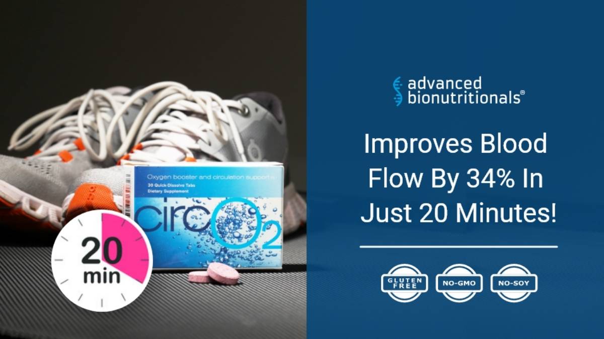 CircO2 Nitric Oxide Booster - Natural Anti Aging Supplement