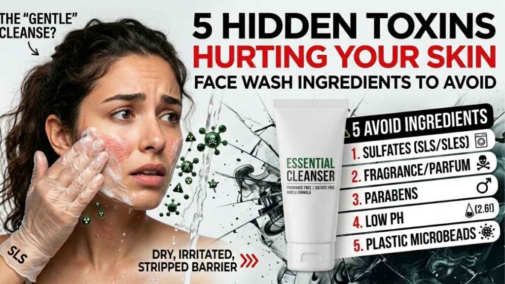 Face Wash Ingredients to Avoid: 5 Hidden Toxins Hurting Your Skin
